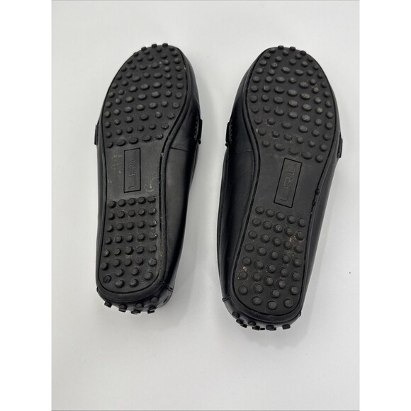 Lauren Ralph Lauren Briley Black Leather Driving Moccasins Loafers Sz‎ 6.5B - Picture 11 of 13